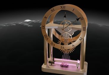 Cover image for the Nuclear Clock research by Thorsten Schumm