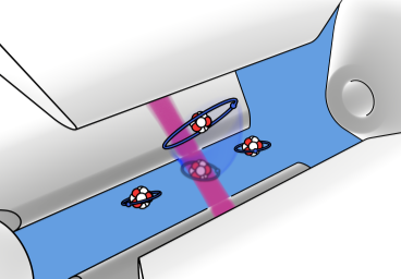 Cover image for Marion Mallweger's PhD thesis on Trapped Rydberg Ions